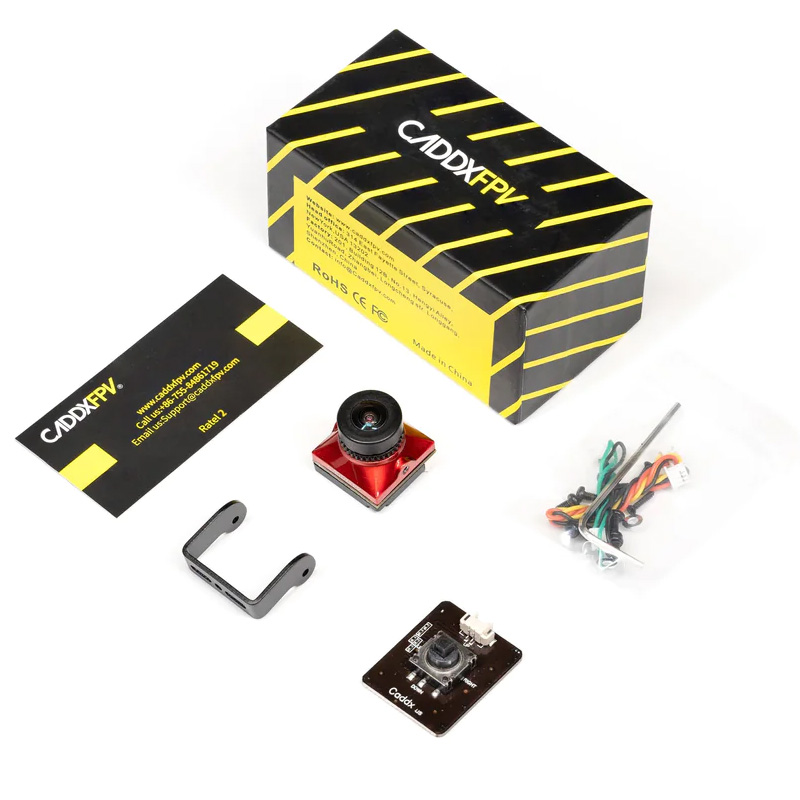 Foxeer Reaper Extreme 2.5W Vtx - Telecamera FPV Caddx Ratel 2 V2