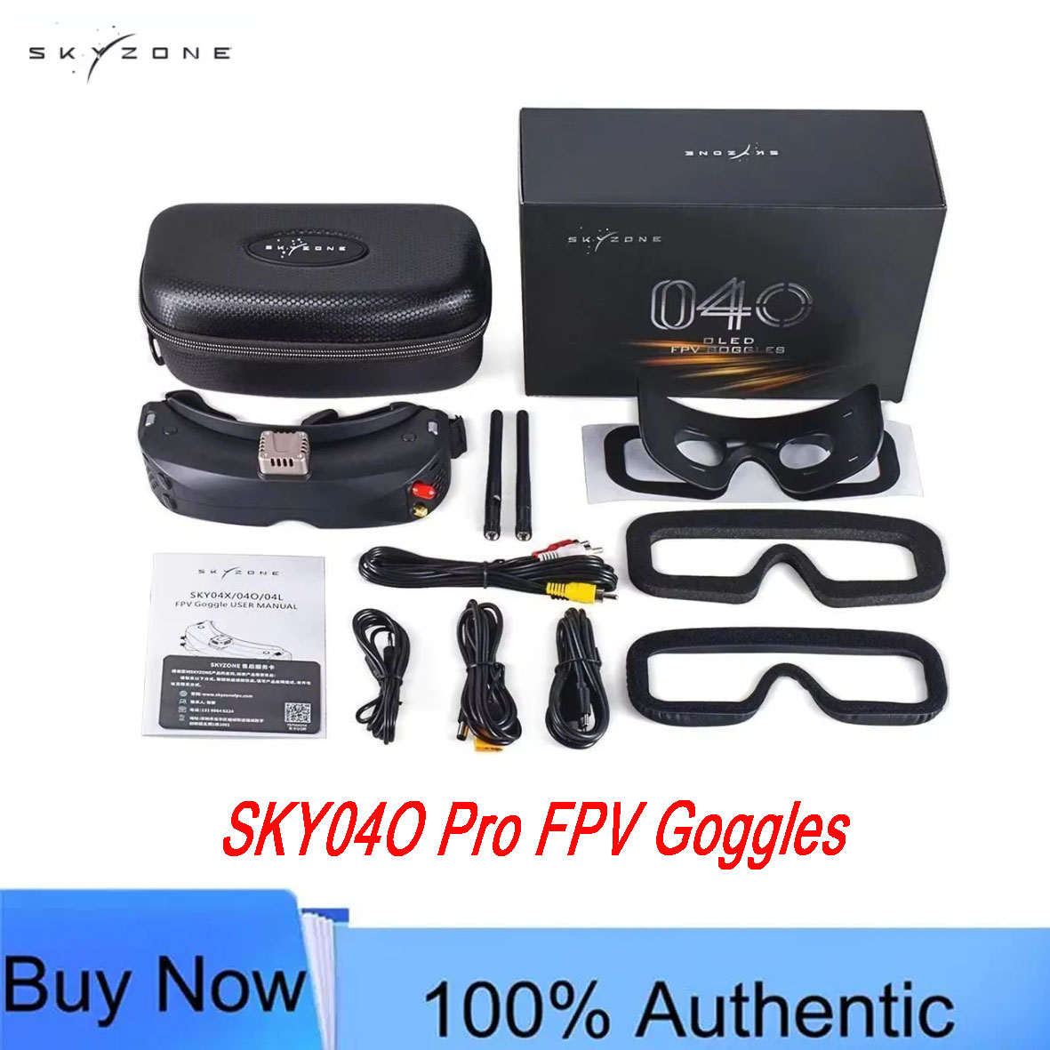 Skyzone Sky04O Pro Fpv Goggles - SKYZONE SKY04O Pro Occhiali FPV -