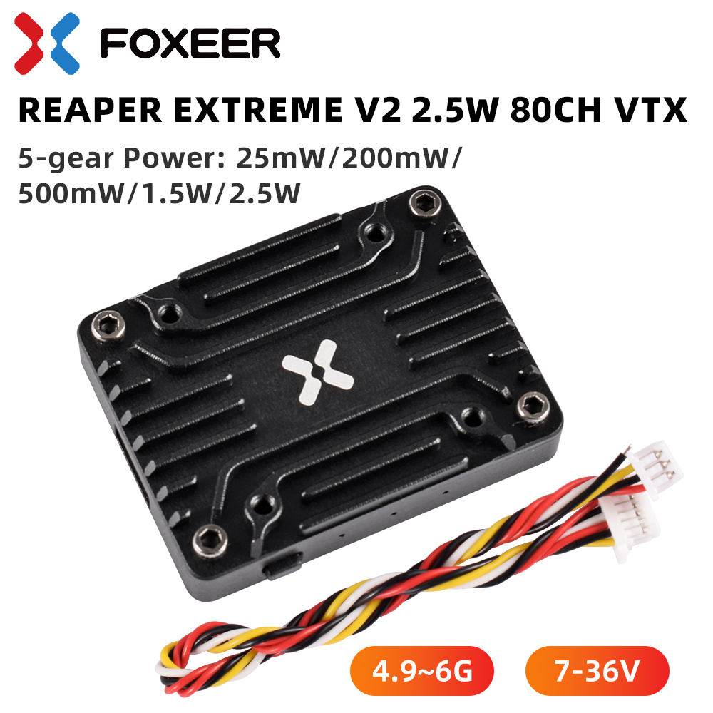 (super sconto) Foxeer 4.9-6G R - Foxeer Reaper Extreme 2.5W Vtx recensione e prezzo