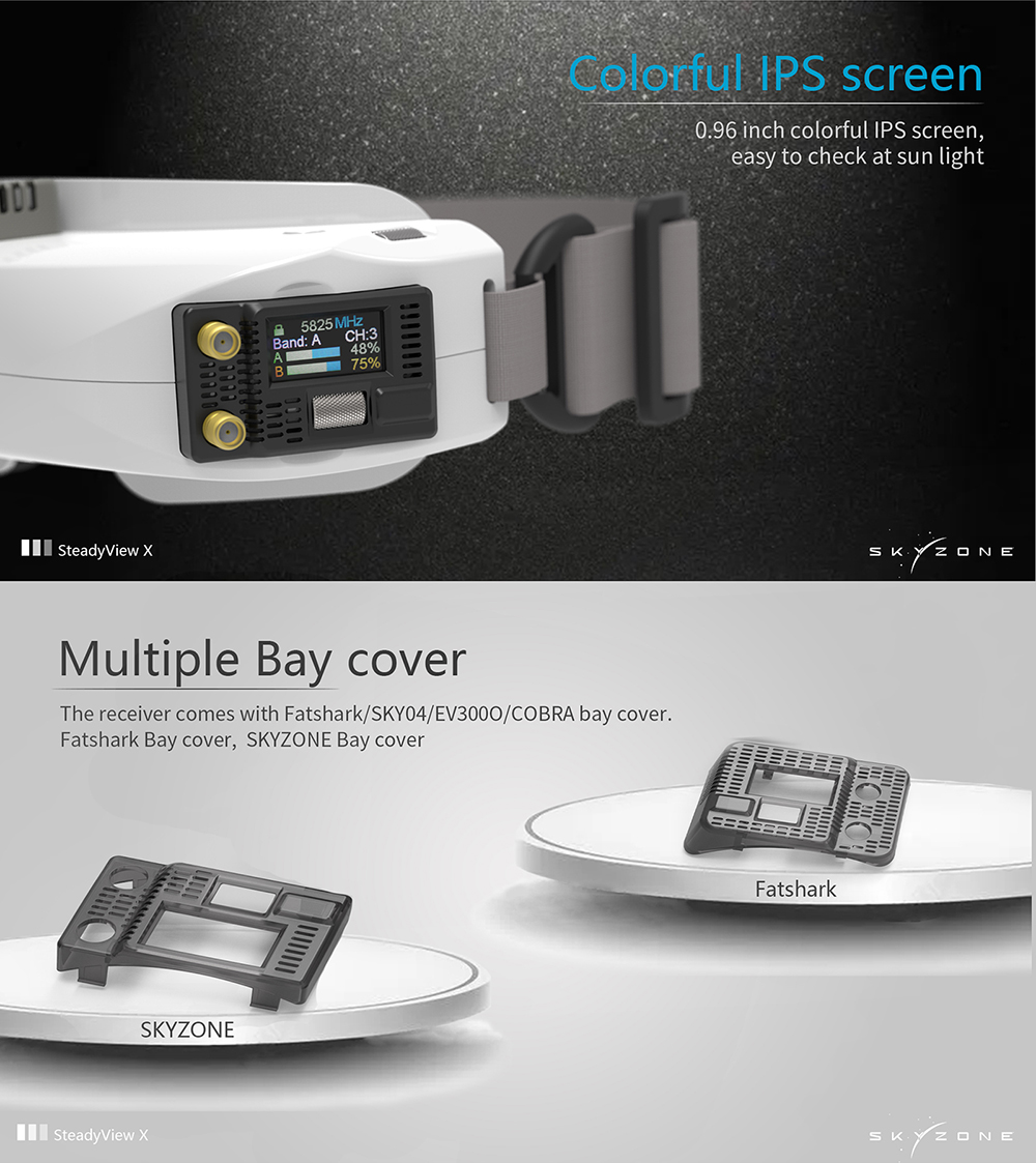 Modulo Ricevitore SKYZONE Stea - Skyzone Steadyview X Receiver Module recensione e prezzo